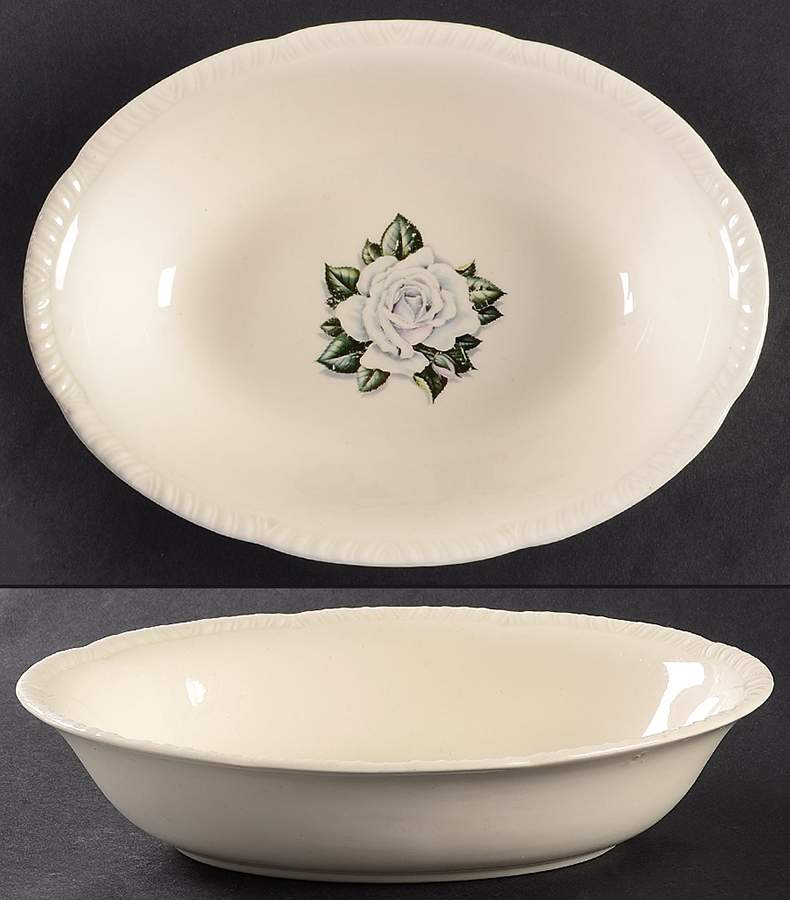 HLC4713 9" Oval Vegetable Bowl by Homer Laughlin -1