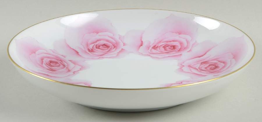 Rose Centifolia Coupe Soup Bowl by Haviland-1