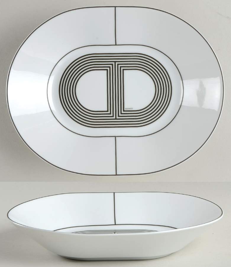 Rallye 24 Oval Salad Plate by Hermes-1
