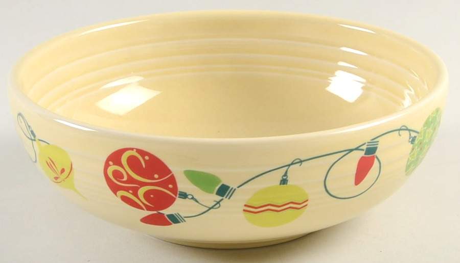 Fiesta Ornament 7" Bistro Bowl by Homer Laughlin -1