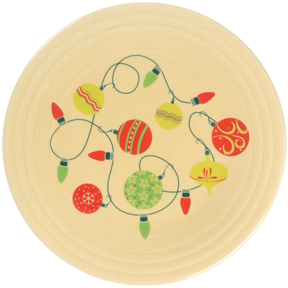 Fiesta Ornament Luncheon Plate by Homer Laughlin -1