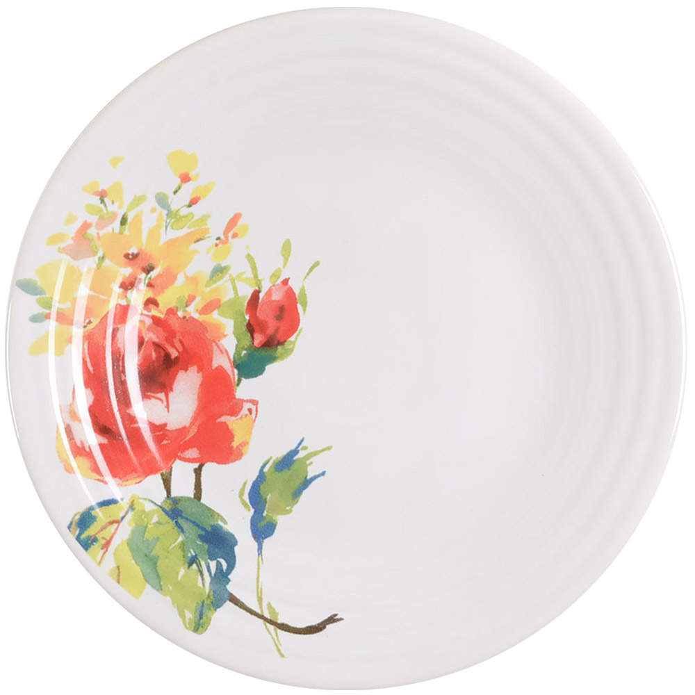 Fiesta Floral Bouquet Luncheon Plate by Homer Laughlin -1