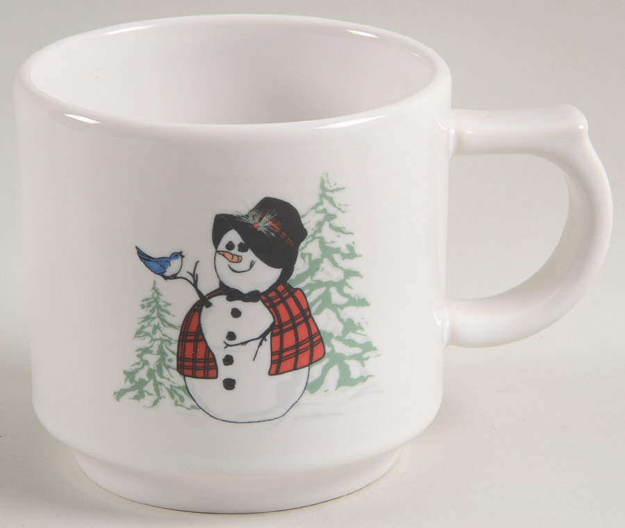 Fiesta Snowman Stackable Mug by Homer Laughlin -1
