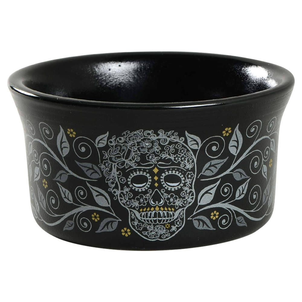 Fiesta Skull and Vine Ramekin by Homer Laughlin -1