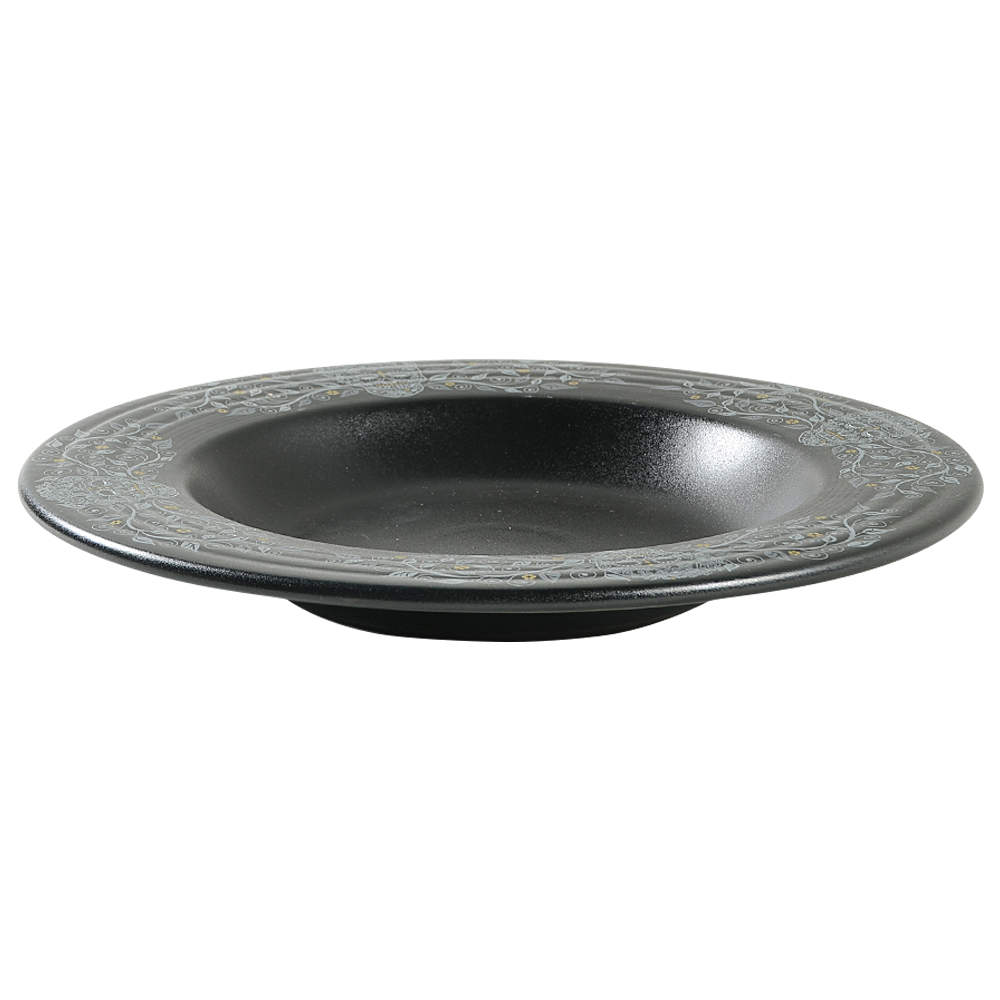 Fiesta Skull and Vine 12" Individual Pasta Bowl by Homer Laughlin -1