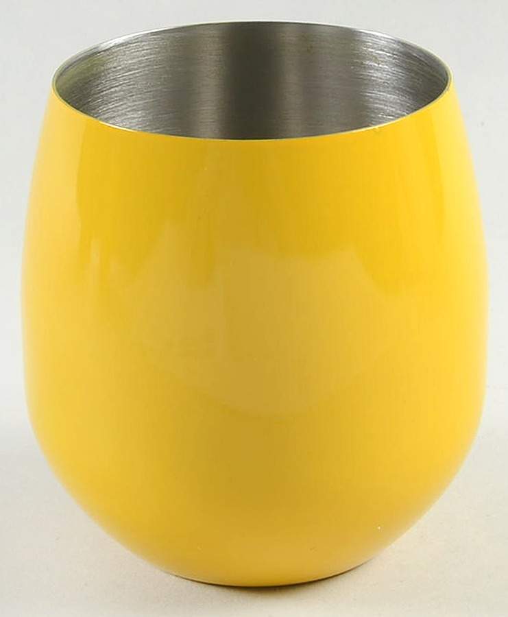 Fiesta Daffodil (Intro 2017) Metal Stemless Wine by Homer Laughlin -1