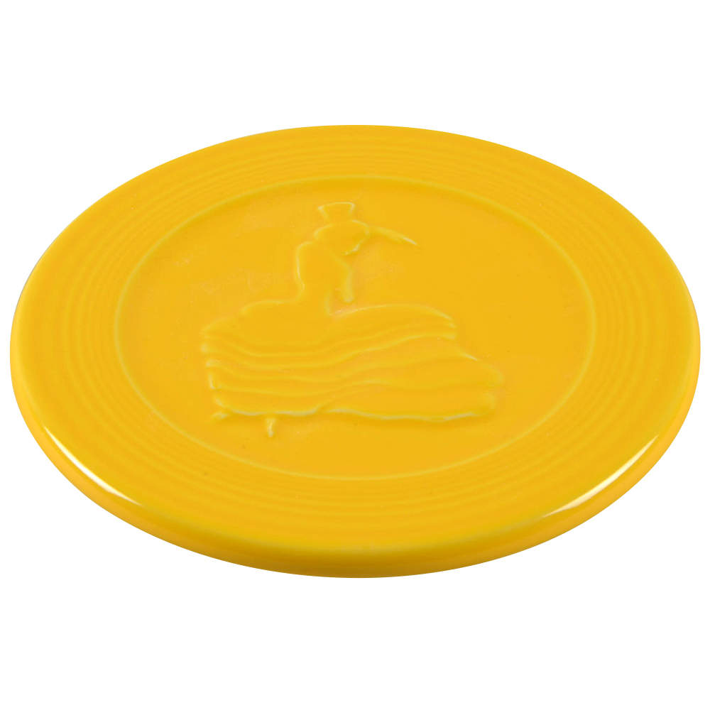 Fiesta Daffodil (Intro 2017) Trivet by Homer Laughlin -1