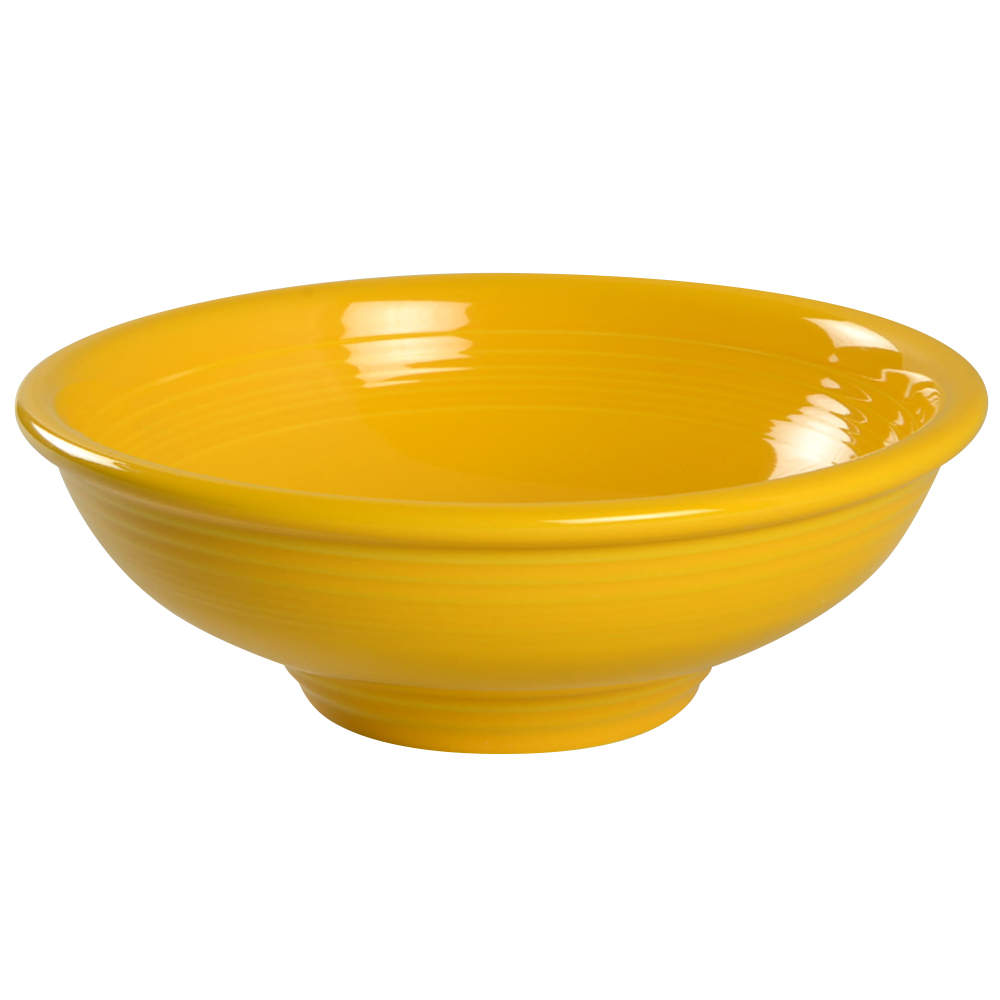 Fiesta Daffodil (Intro 2017) Pedestal Bowl by Homer Laughlin -1