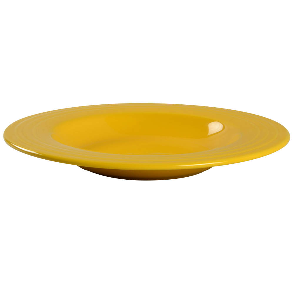 Fiesta Daffodil (Intro 2017) 12" Individual Pasta Bowl by Homer Laughlin -1