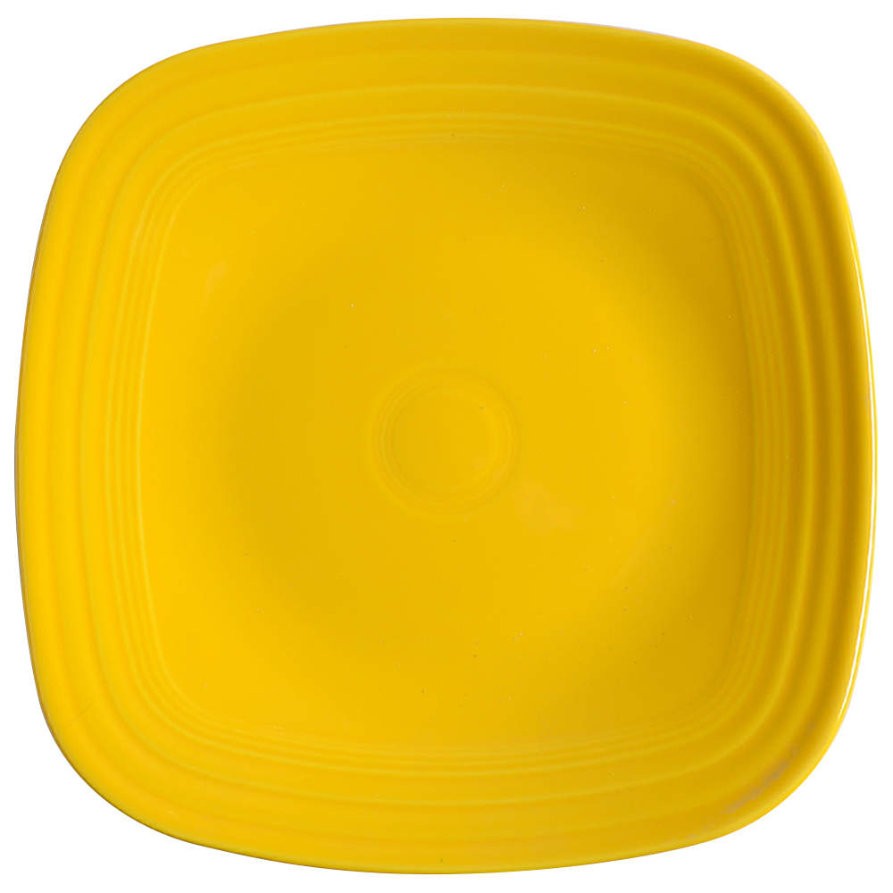 Fiesta Daffodil (Intro 2017) Square Dinner Plate by Homer Laughlin -1