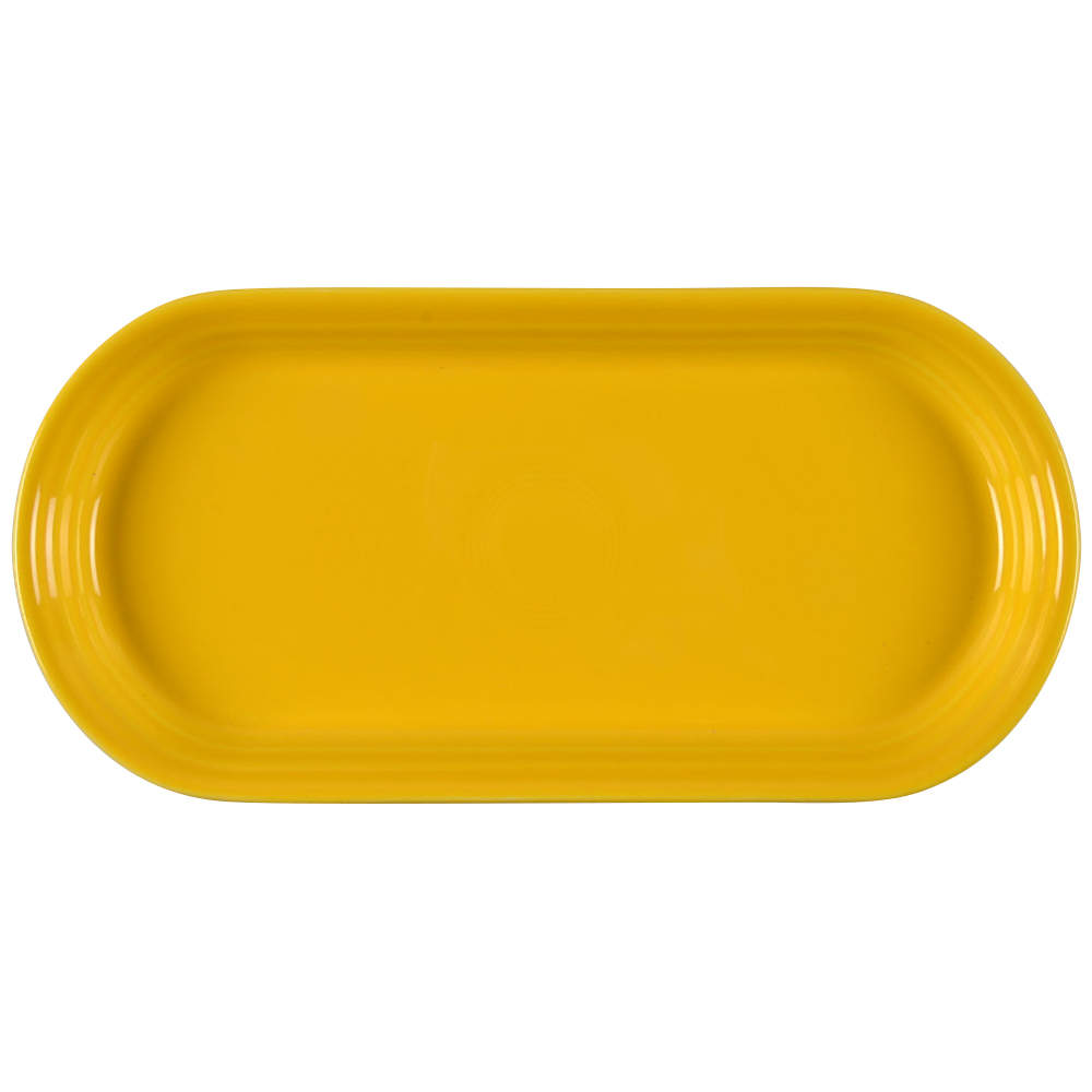 Fiesta Daffodil (Intro 2017) 12" Oblong Serving Platter by Homer Laughlin -1