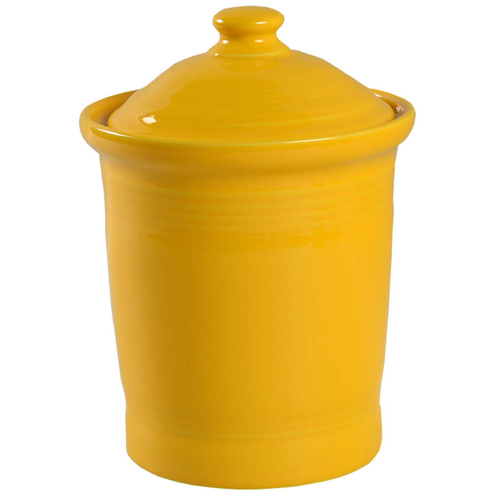 Fiesta Daffodil (Intro 2017) Small Canister & Lid by Homer Laughlin -1