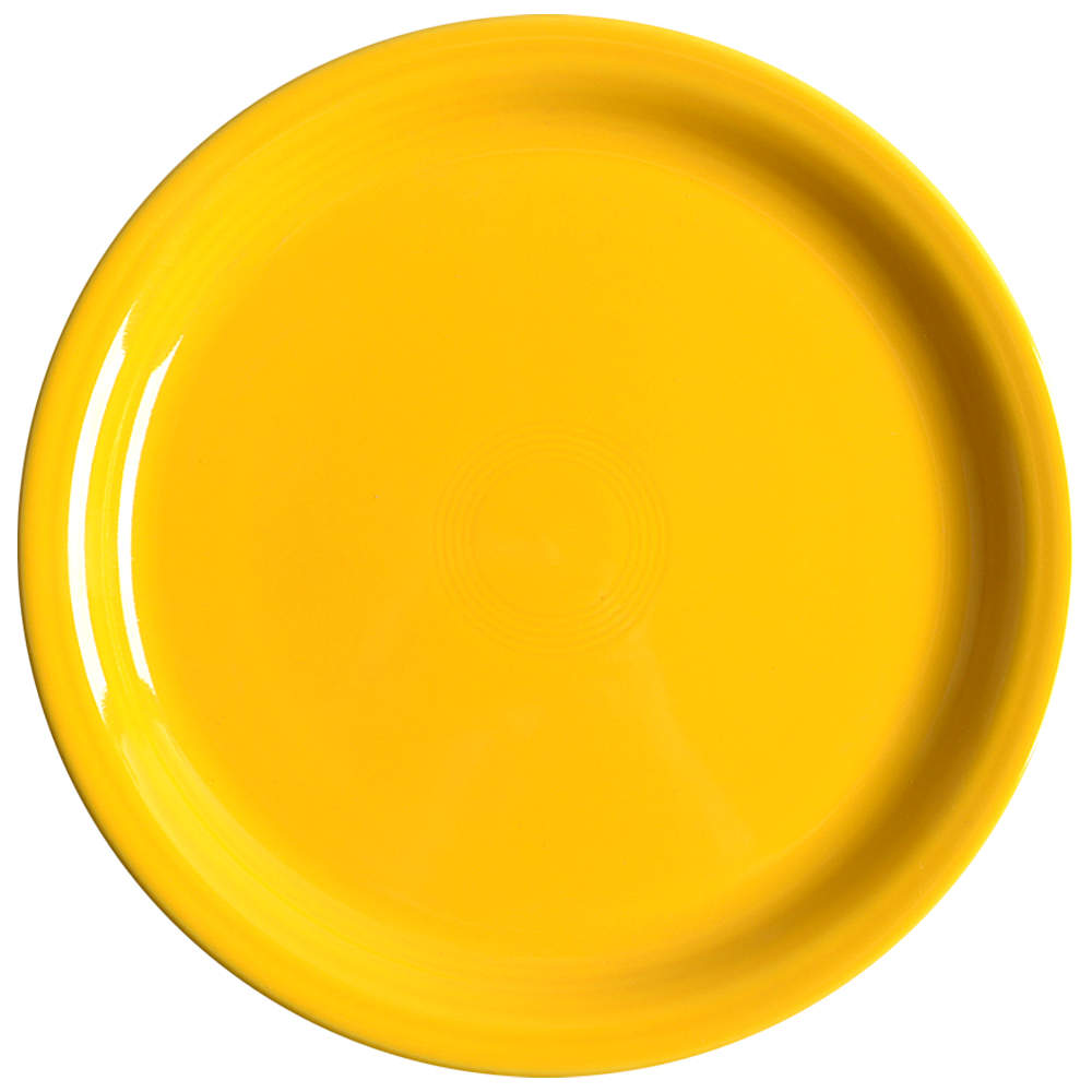 Fiesta Daffodil (Intro 2017) 9" Round Buffet Plate by Homer Laughlin -1