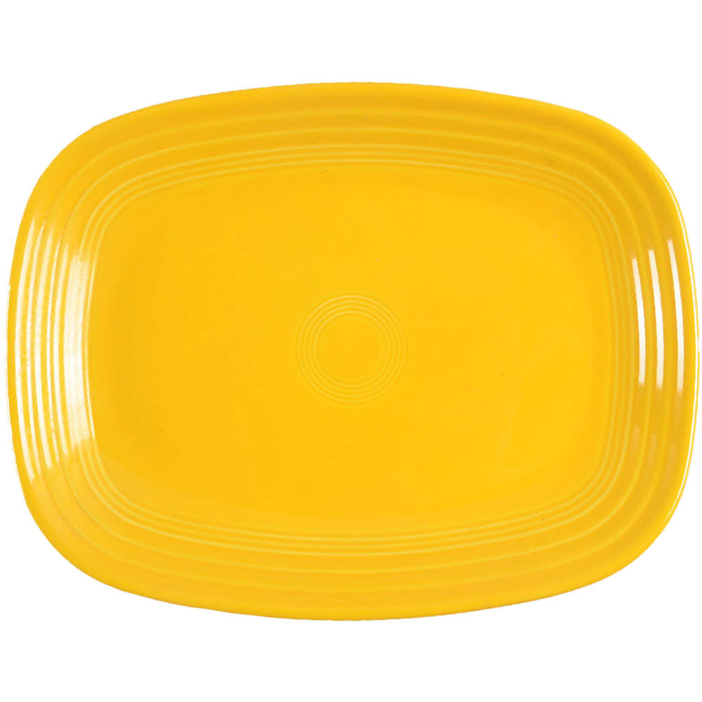 Fiesta Daffodil (Intro 2017) 11" Rectangular Serving Platter by Homer Laughlin -1