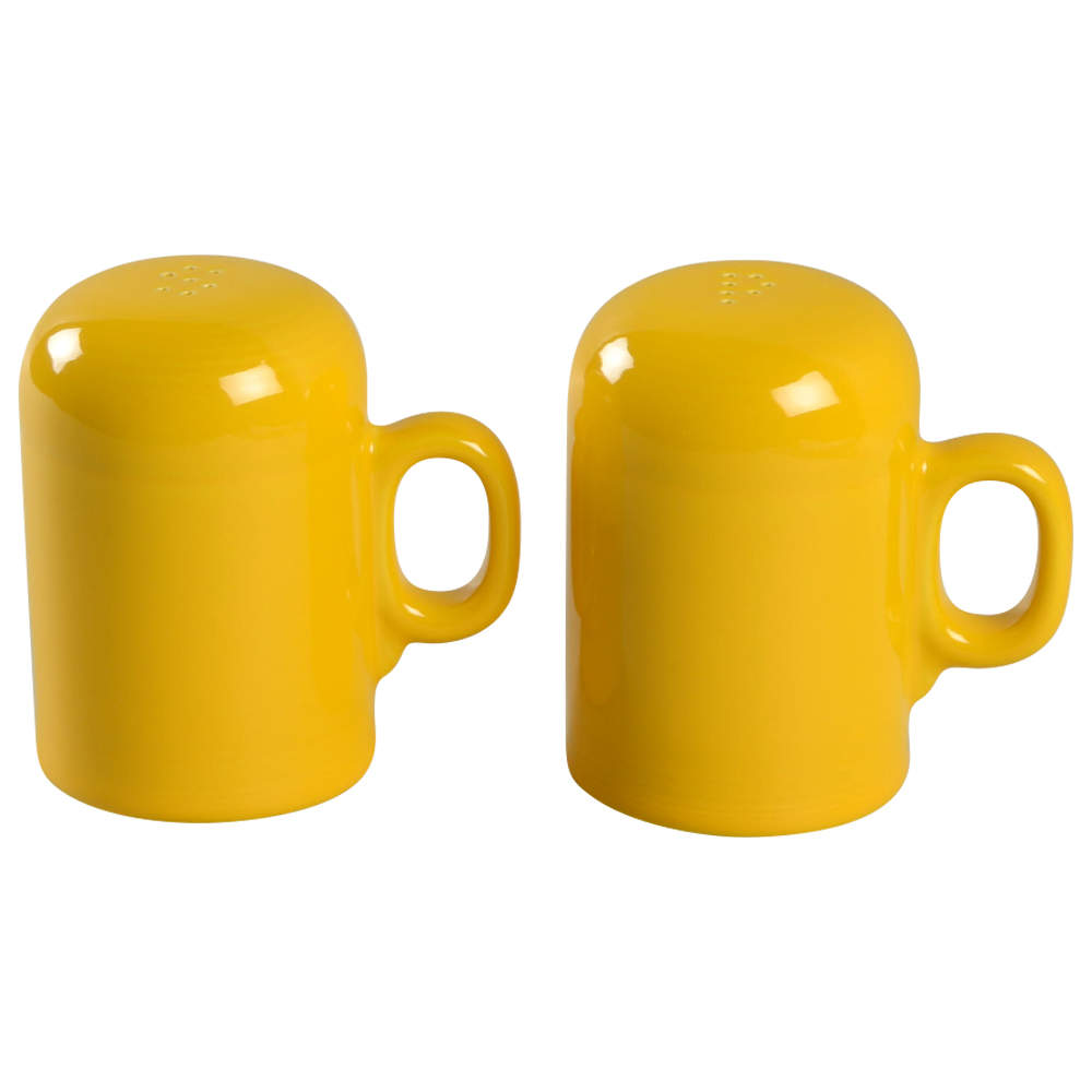 Fiesta Daffodil (Intro 2017) Stove Top Salt & Pepper Set by Homer Laughlin -1