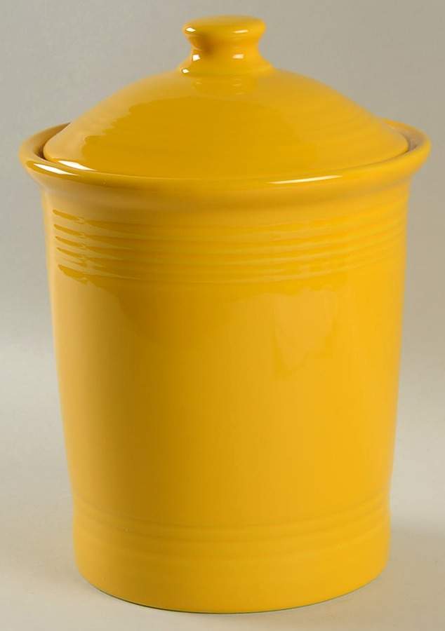 Fiesta Daffodil (Intro 2017) Large Canister & Lid by Homer Laughlin -1