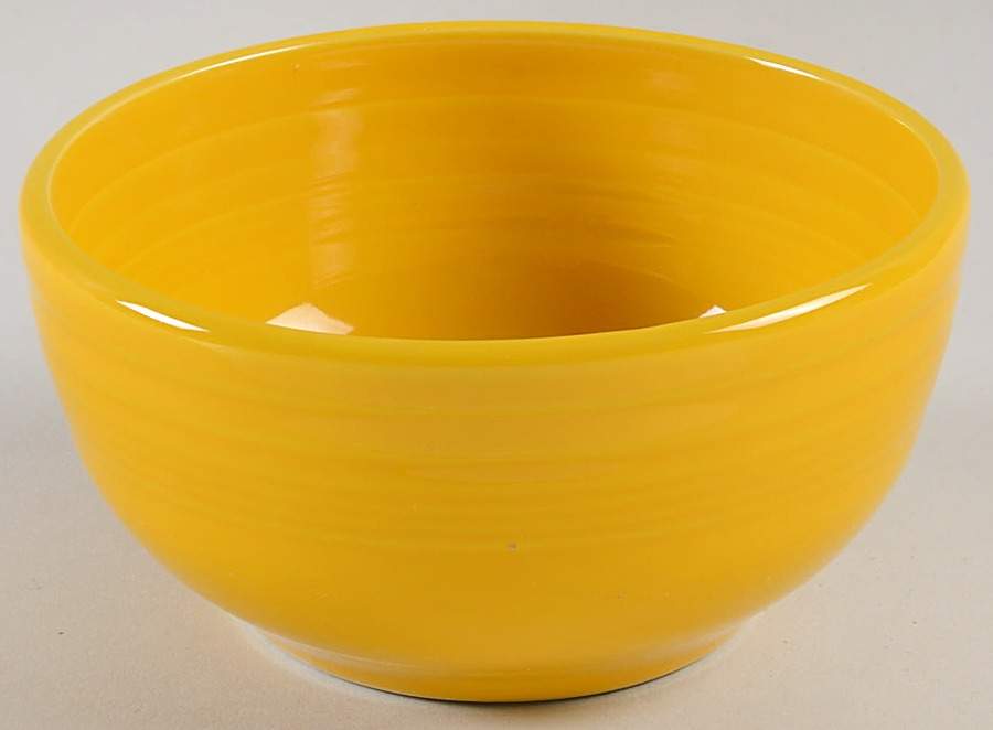 Fiesta Daffodil (Intro 2017) 22 Oz Small Bistro Bowl by Homer Laughlin -1