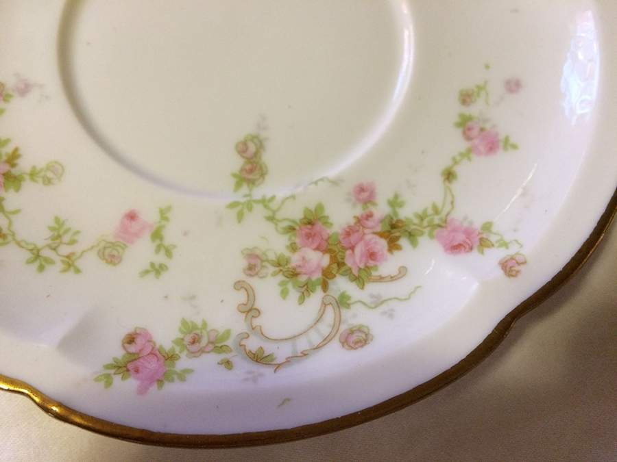 Schleiger 318-16 Saucer by Haviland-1