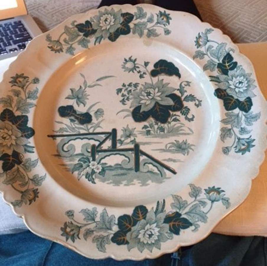 HMJ14 Dinner Plate by Hicks, Meigh & Johnson-1