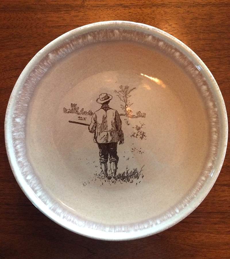 HUL4 Salad Plate by Hull-1