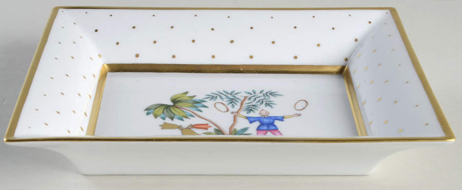 Asian Garden Jewelry Dish by Herend-1