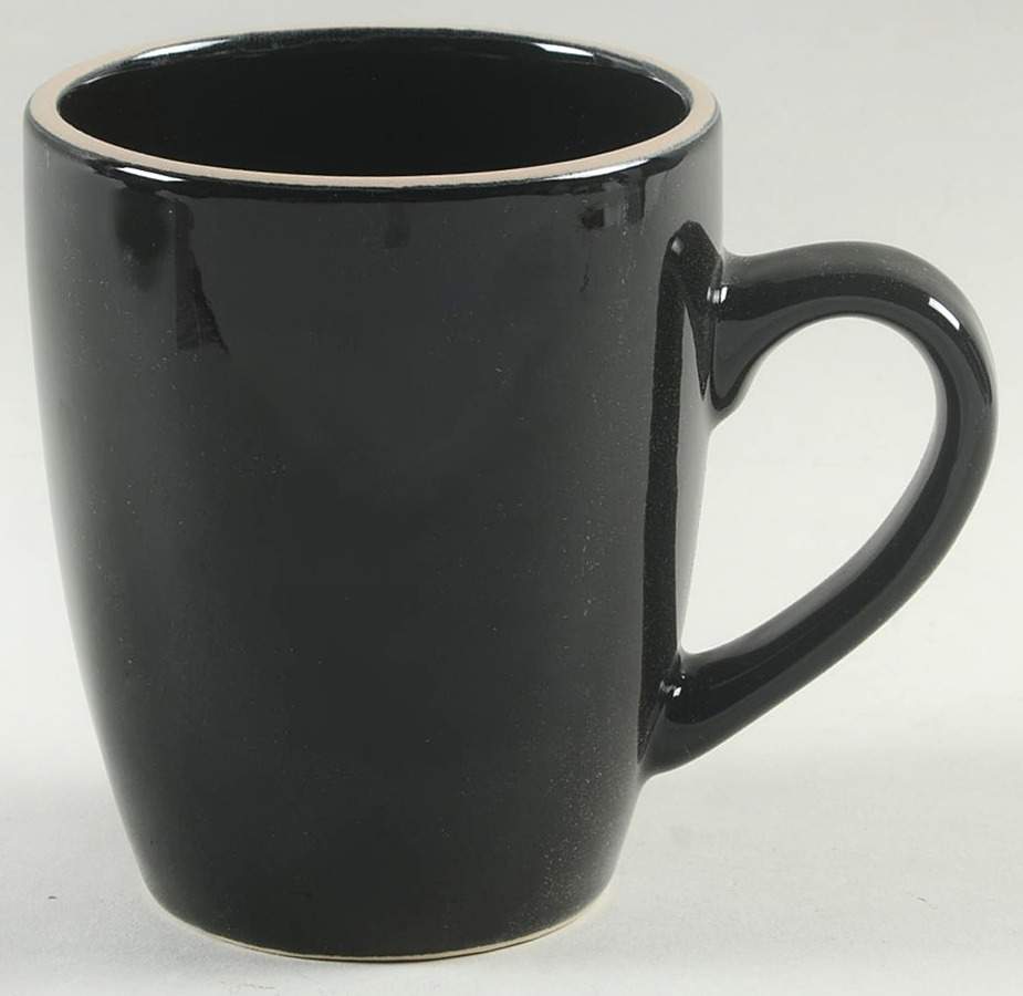 Pescara Black Mug by Home Essentials-1