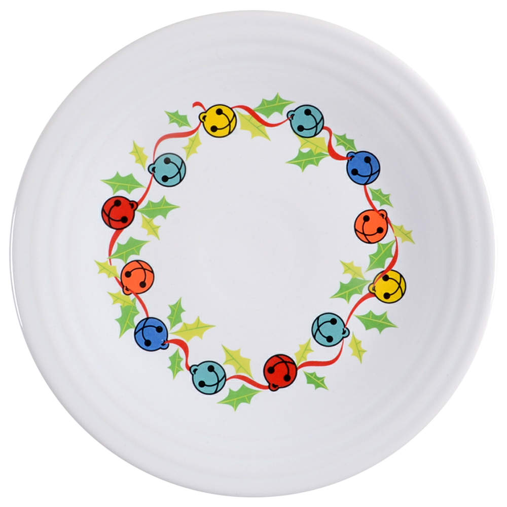Fiesta Jolly Bells Luncheon Plate by Homer Laughlin -1