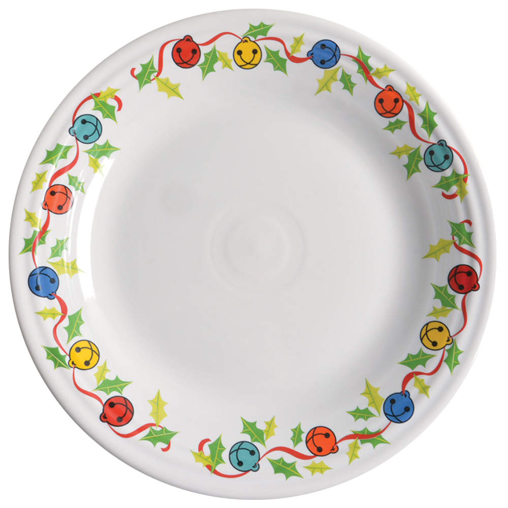 Fiesta Jolly Bells Dinner Plate by Homer Laughlin -1