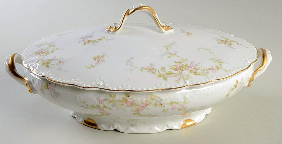 Schleiger 334-6 Oval Covered Vegetable by Haviland-1