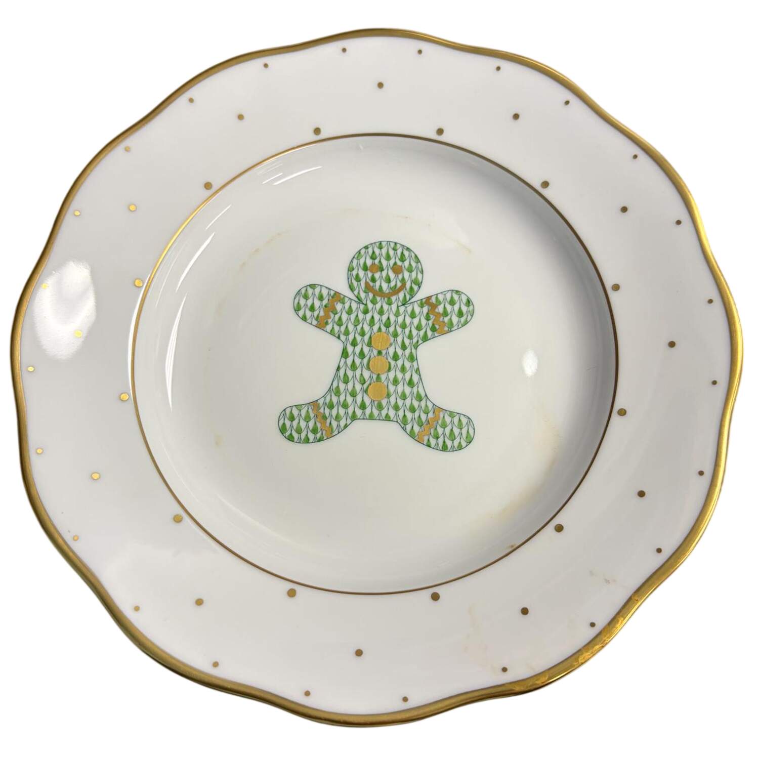 Winter Shimmer Accent Salad/Dessert Plate by Herend-1