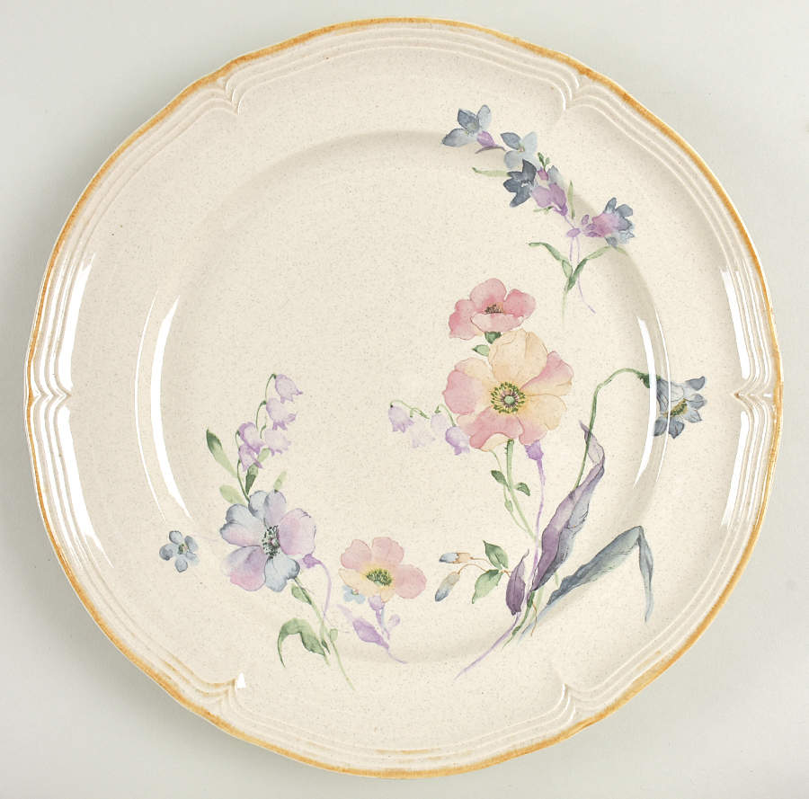 Shepherds Flower 12" Chop Plate (Round Platter) by Home Beautiful-1