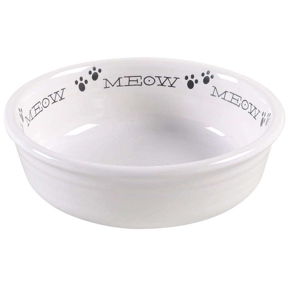 Fiesta Meow (Paw Prints) Small Cat Bowl by Fiesta Tableware Company-1