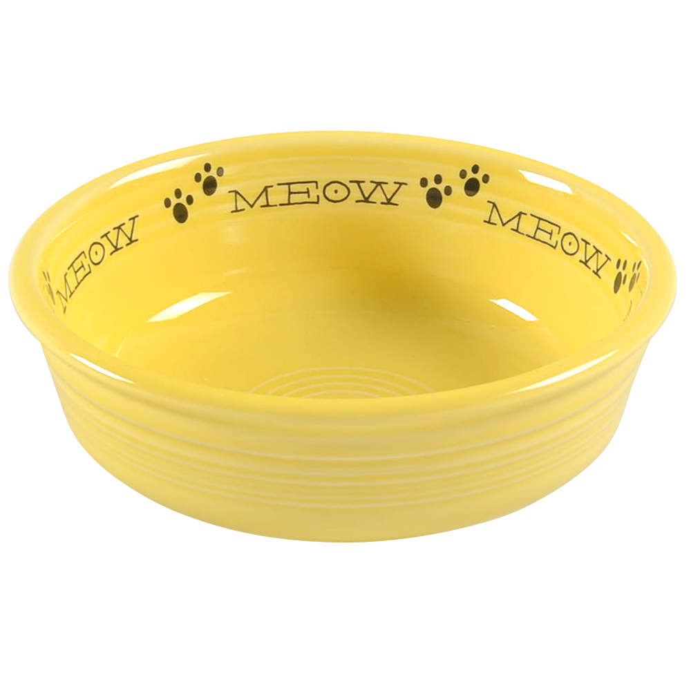 Fiesta Meow (Paw Prints) Small Cat Bowl by Fiesta Tableware Company-1