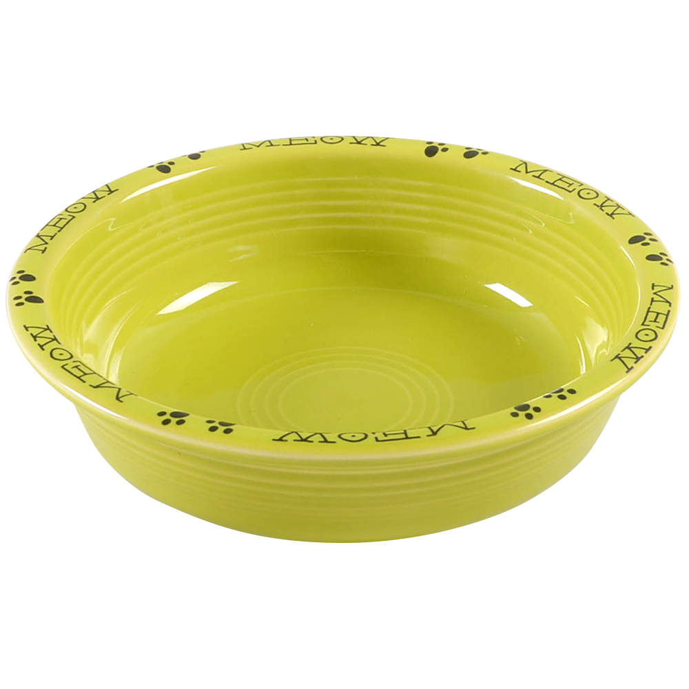 Fiesta Meow (Paw Prints) Cat Bowl by Fiesta Tableware Company-1