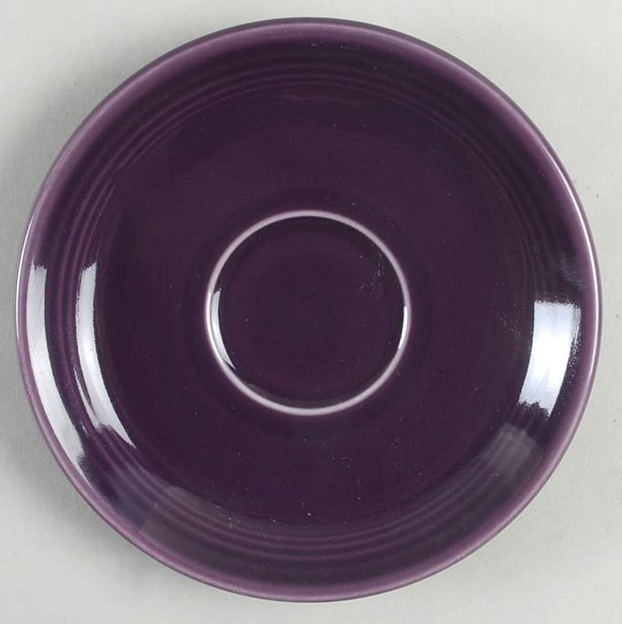Fiesta Mulberry (Intro 2018) Saucer by Homer Laughlin -1