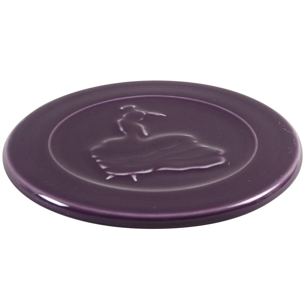 Fiesta Mulberry (Intro 2018) Trivet by Homer Laughlin -1