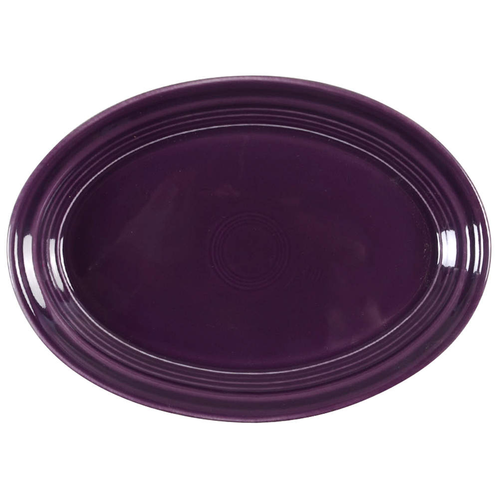 Fiesta Mulberry (Intro 2018) 9" Oval Serving Platter by Homer Laughlin -1