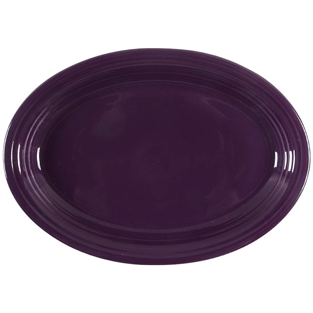 Fiesta Mulberry (Intro 2018) 13" Oval Serving Platter by Homer Laughlin -1