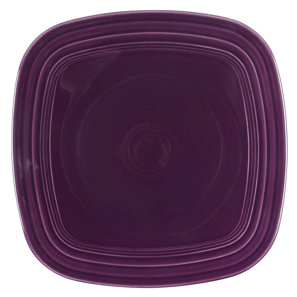 Fiesta Mulberry (Intro 2018) Square Dinner Plate by Homer Laughlin -1
