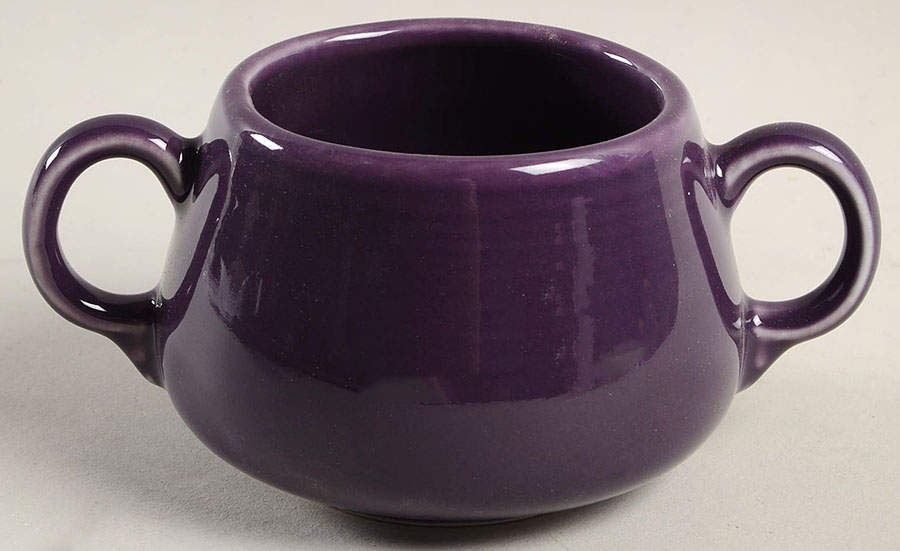 Fiesta Mulberry (Intro 2018) Sugar Bowl No Lid by Homer Laughlin -1