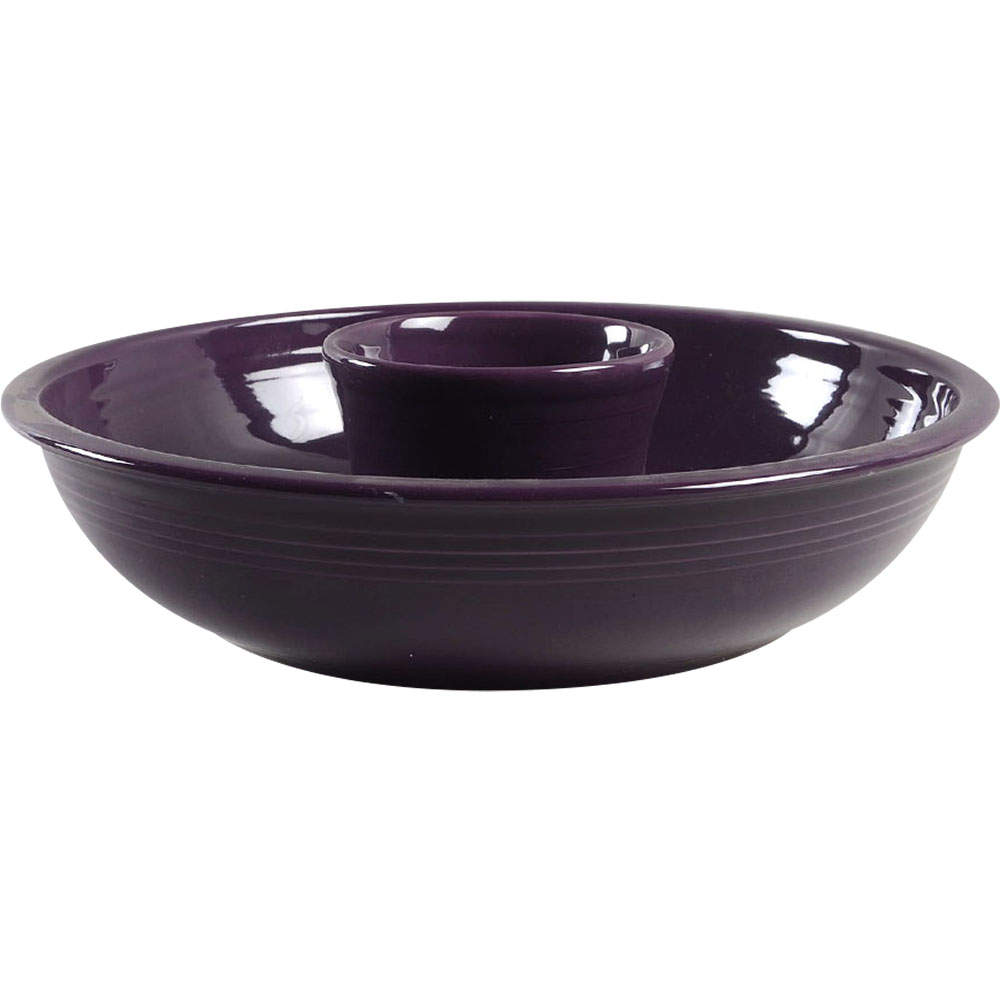 Fiesta Mulberry (Intro 2018) (2 Piece) Chip & Dip Set by Homer Laughlin -1