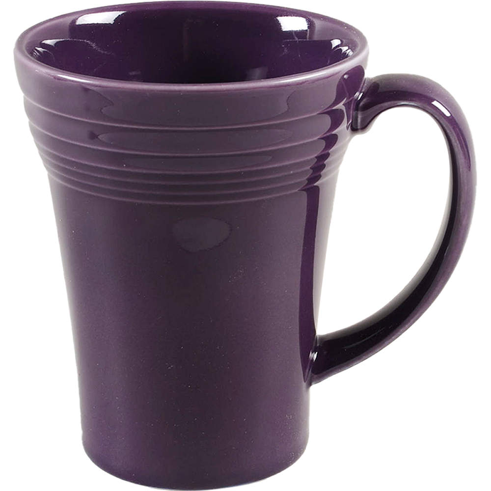 Fiesta Mulberry (Intro 2018) 16 Oz Bistro Latte Mug by Homer Laughlin -1