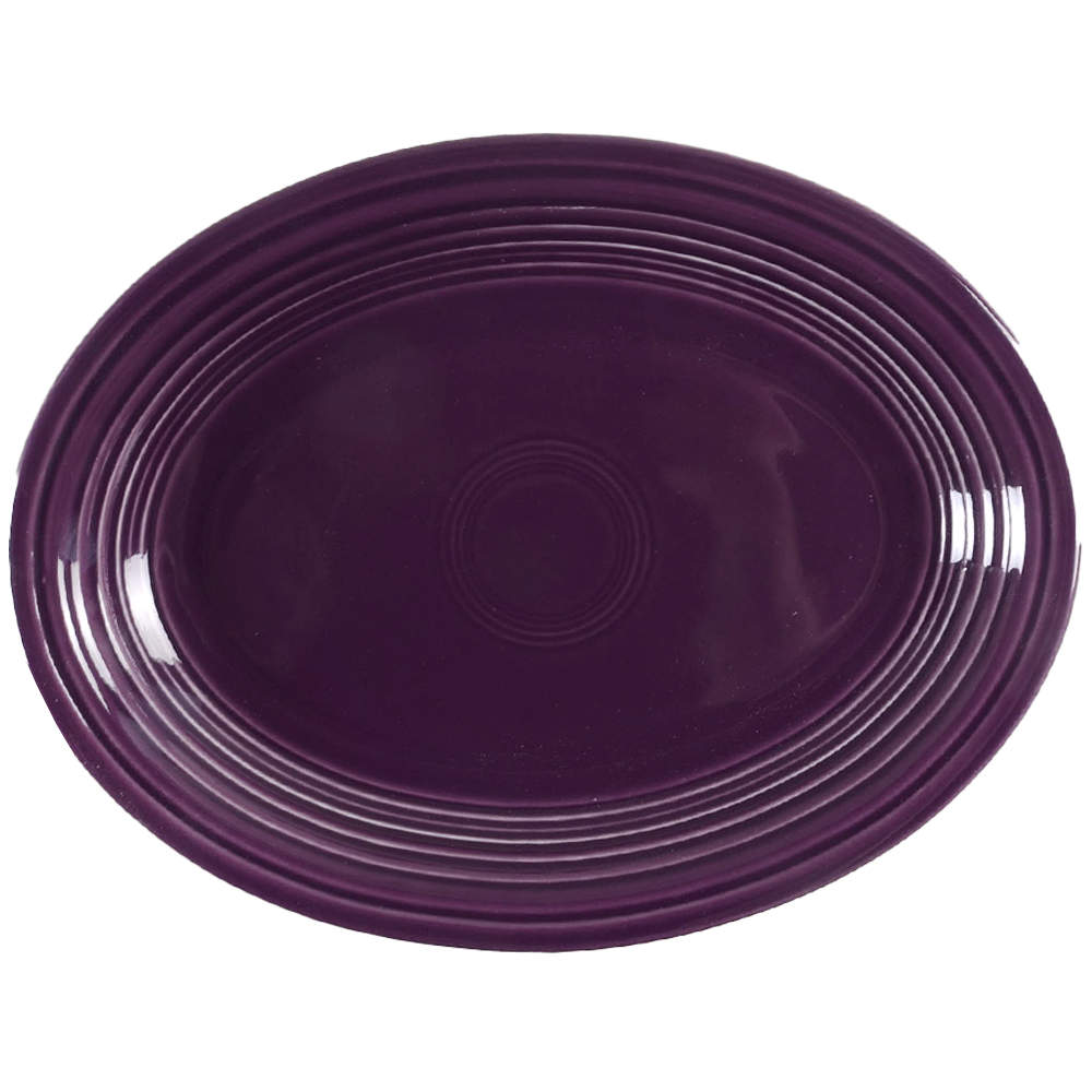 Fiesta Mulberry (Intro 2018) 11" Oval Serving Platter by Homer Laughlin -1