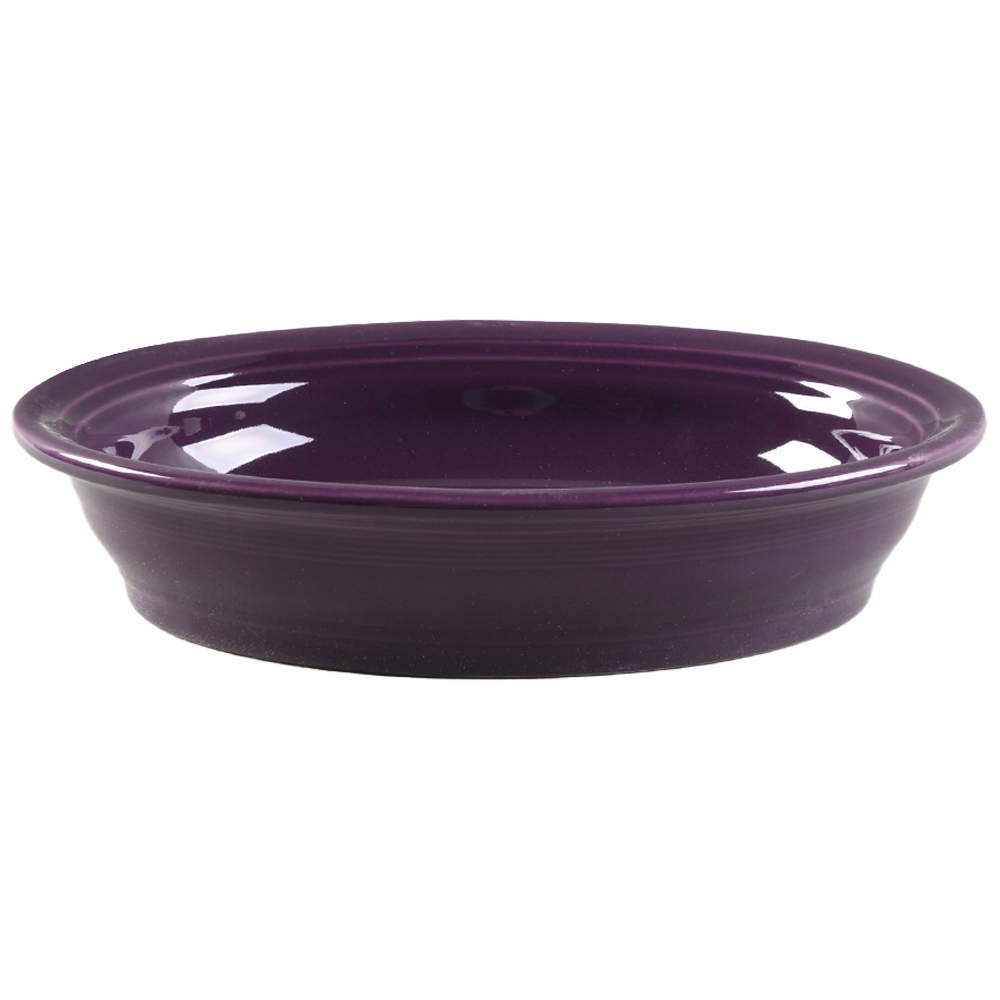 Fiesta Mulberry (Intro 2018) 10" Oval Vegetable Bowl by Homer Laughlin -1