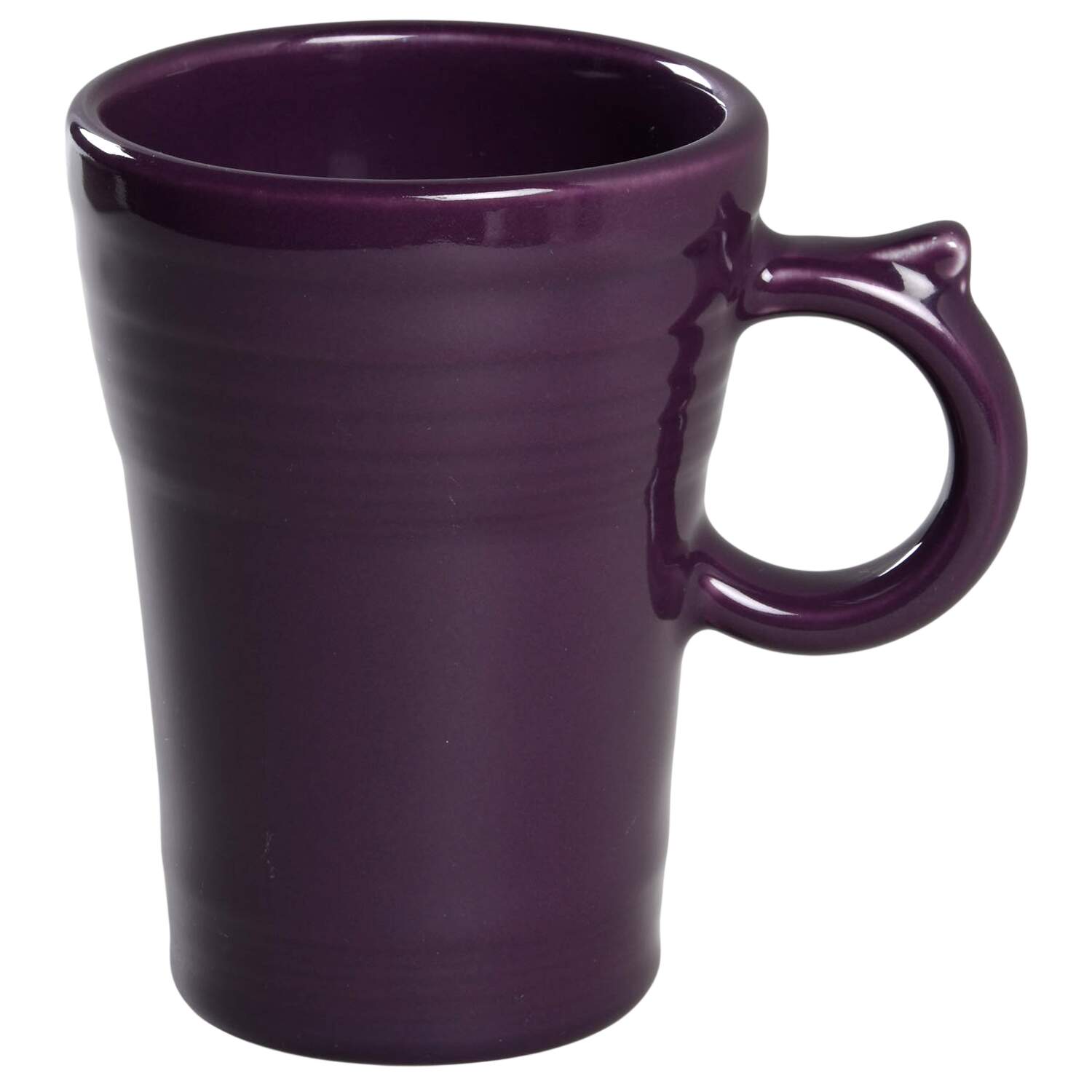Fiesta Mulberry (Intro 2018) Latte Mug by Homer Laughlin -1