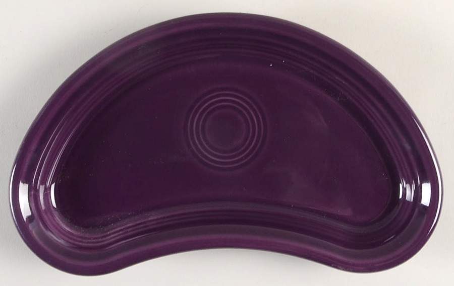 Fiesta Mulberry (Intro 2018) Bistro Crescent Salad Plate by Homer Laughlin -1