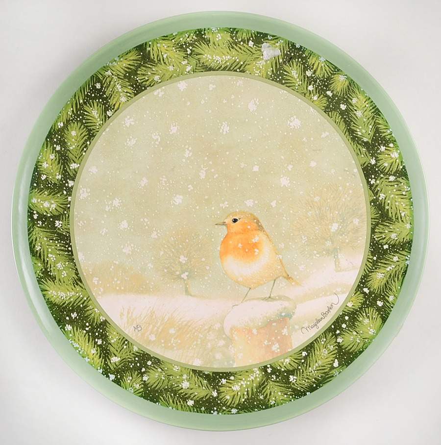 HLM18 Cake Plate by Hallmark-1