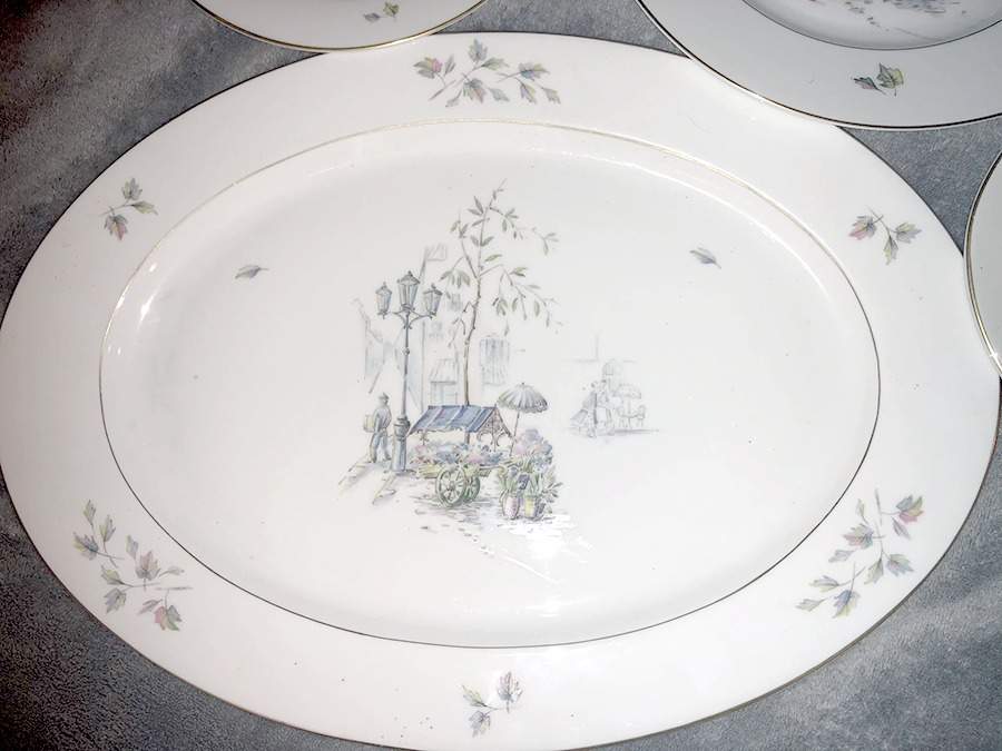 HC1512 16" Oval Serving Platter by Heinrich - H&C-1