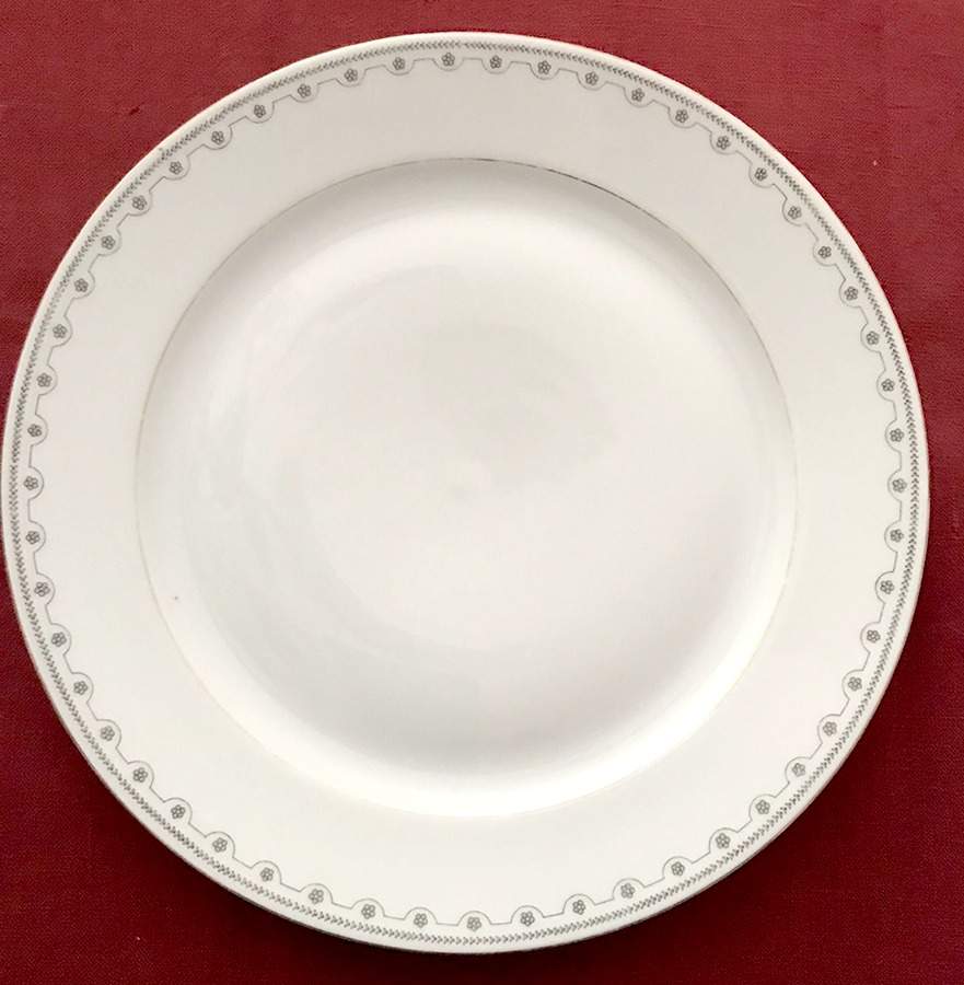 HWC63 Dinner Plate by HW (Germany, Czech)-1