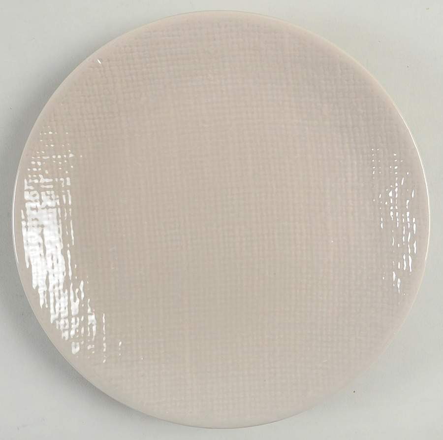 Burlap Taupe Salad Plate by Home Essentials-1